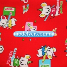 Ткань Штапель принт